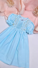 Load image into Gallery viewer, TURQUOISE ROSEBUD DRESS
