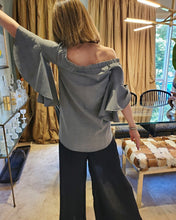 Load image into Gallery viewer, OFF SHOULDER BELL SLEEVE TOP

