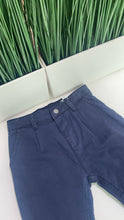 Load image into Gallery viewer, NAVY BLUE SLOUCH PANTS
