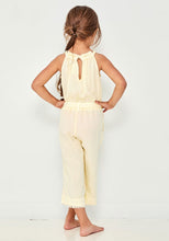 Load image into Gallery viewer, YELLOW HALTER JUMPSUIT
