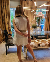 Load image into Gallery viewer, WHITE LACE MINI SKIRT
