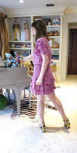 Load image into Gallery viewer, LAVENDER RUFFLE DRESS
