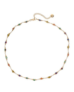 MULTI/ CRYSTAL NECKLACE