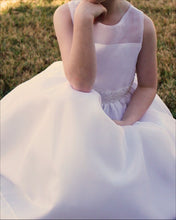 Load image into Gallery viewer, WHITE ORGANZA COMMUNION DRESS
