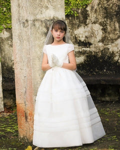 OFF-WHITE TRADITIONAL COMMUNION DRESS